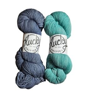 Plucky Knitter Snug Fingering Yarn Merino Cashmere Poet's Corner Hill Valley